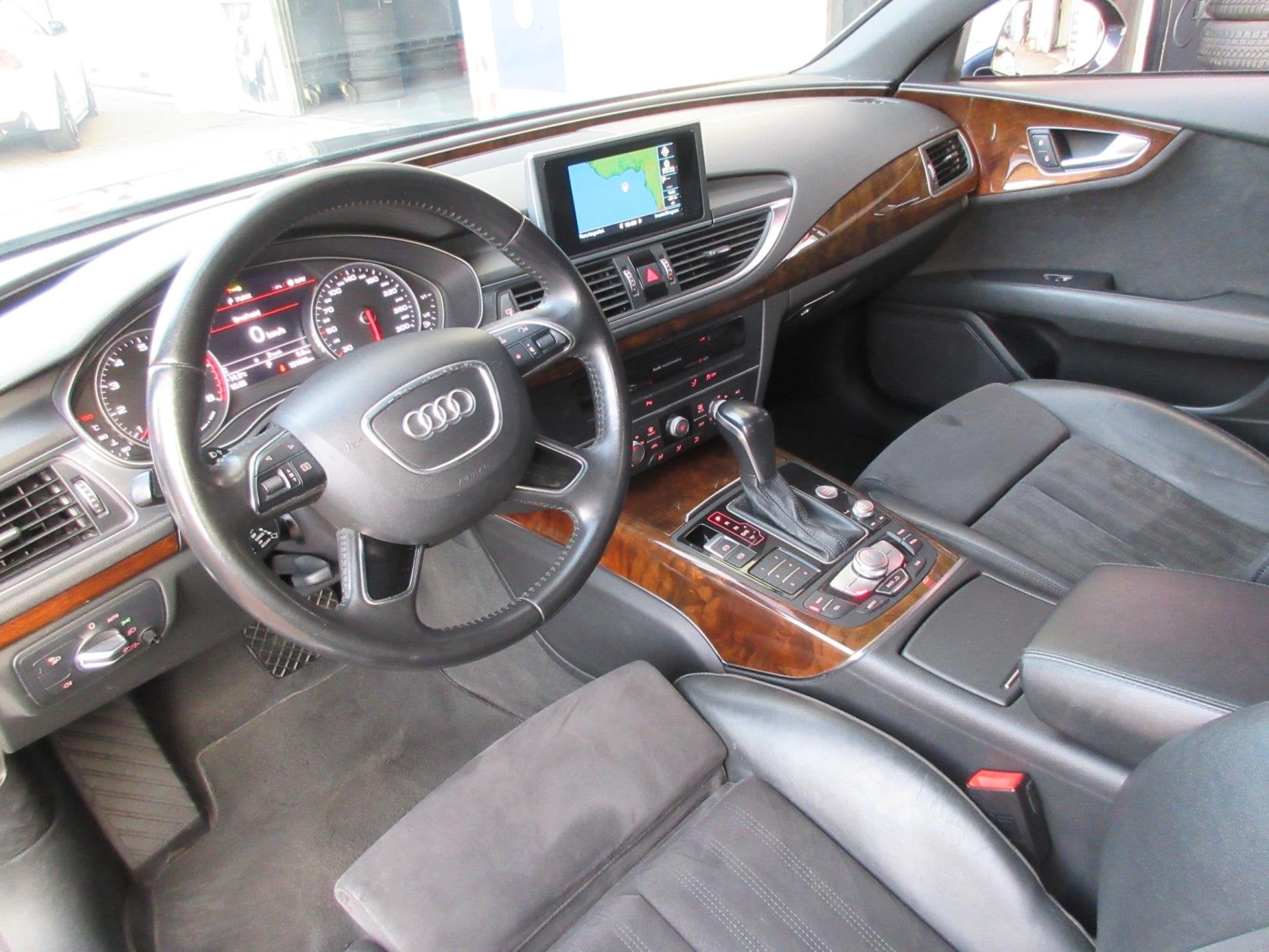 Audi A7 Sportback 2.0 TFSI Pro Line Plus Aut Leer Schuifdak, Auto's, Audi, Gebruikt, Euro 6, 4 cilinders, Automatische klimaatregeling