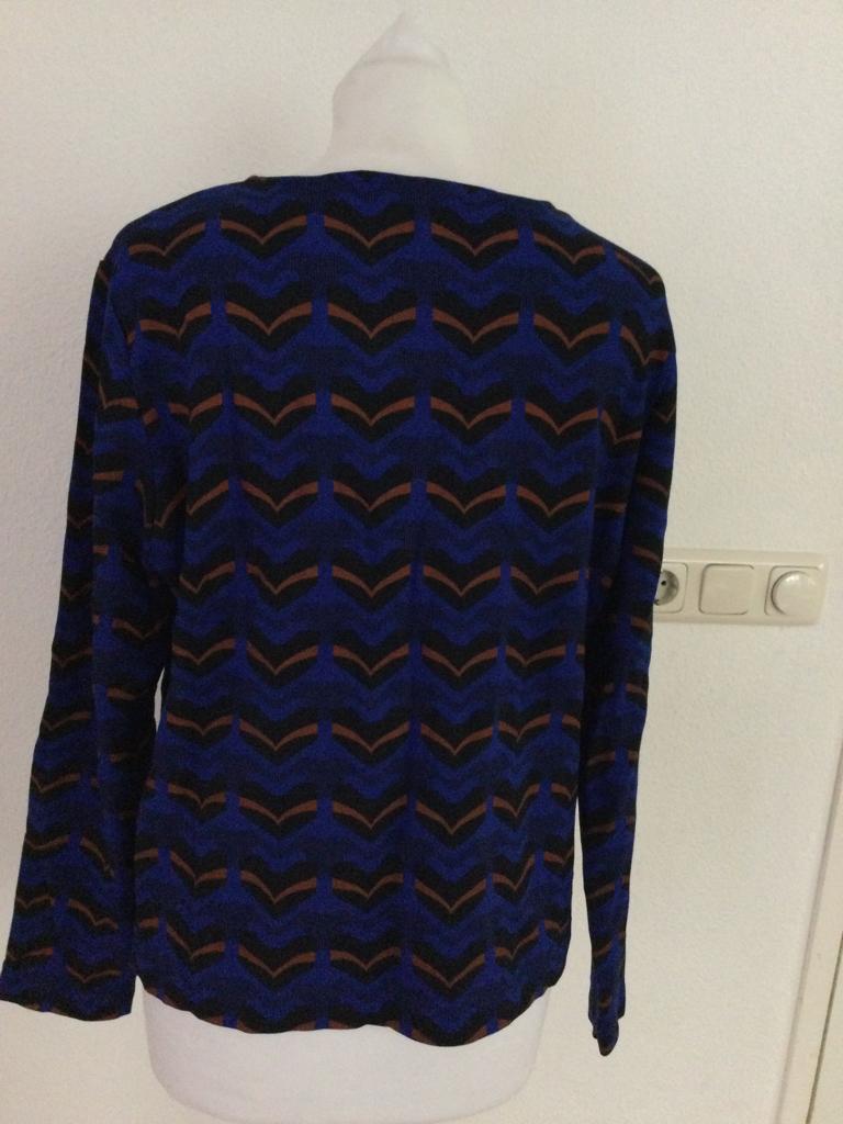 Prachtige blauw vest van Juffrouw Jansen maat XXL, Blauw, Maat 46/48 (XL) of groter, Ophalen of Verzenden, Zo goed als nieuw