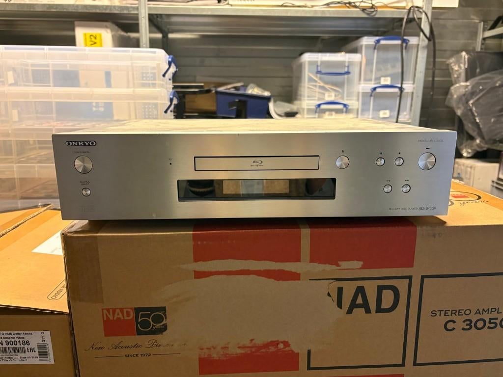 Onkyo BD-SP809 blu-ray speler, Ophalen, Zo goed als nieuw, Overige merken
