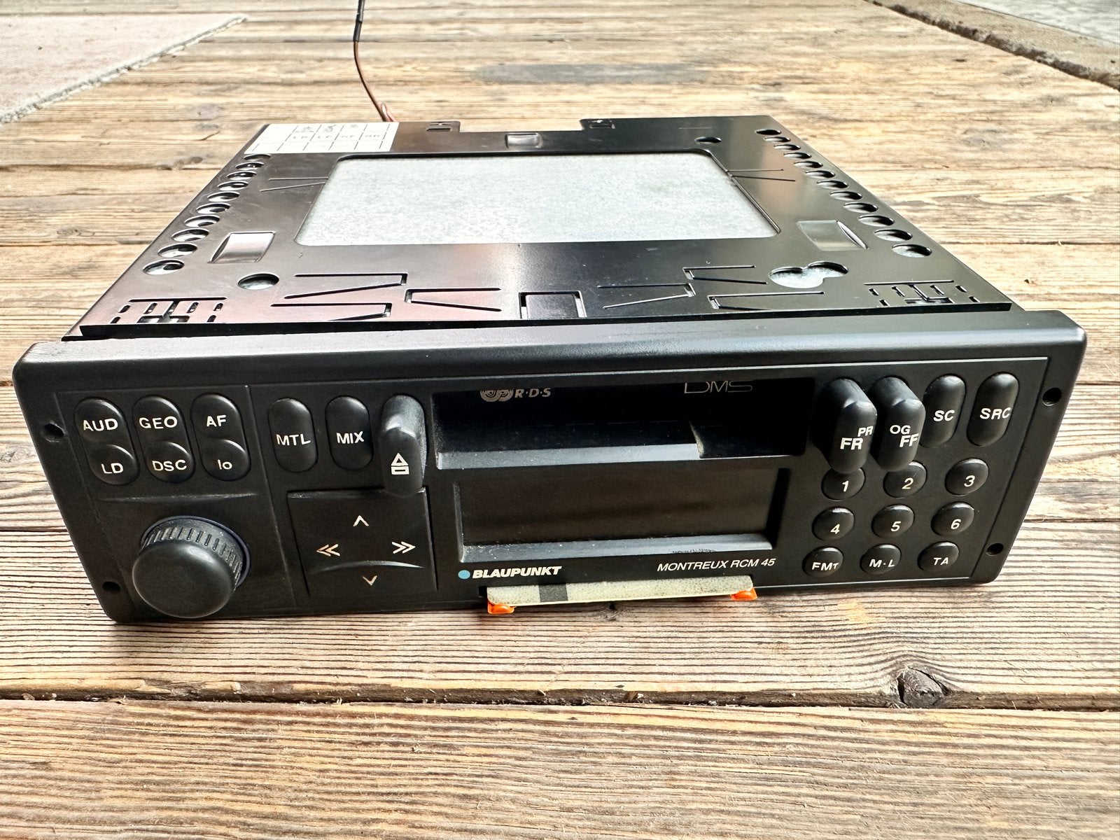 Blaupunkt Montreux RCM 45 autoradio met Keycard, Ophalen of Verzenden, Gebruikt