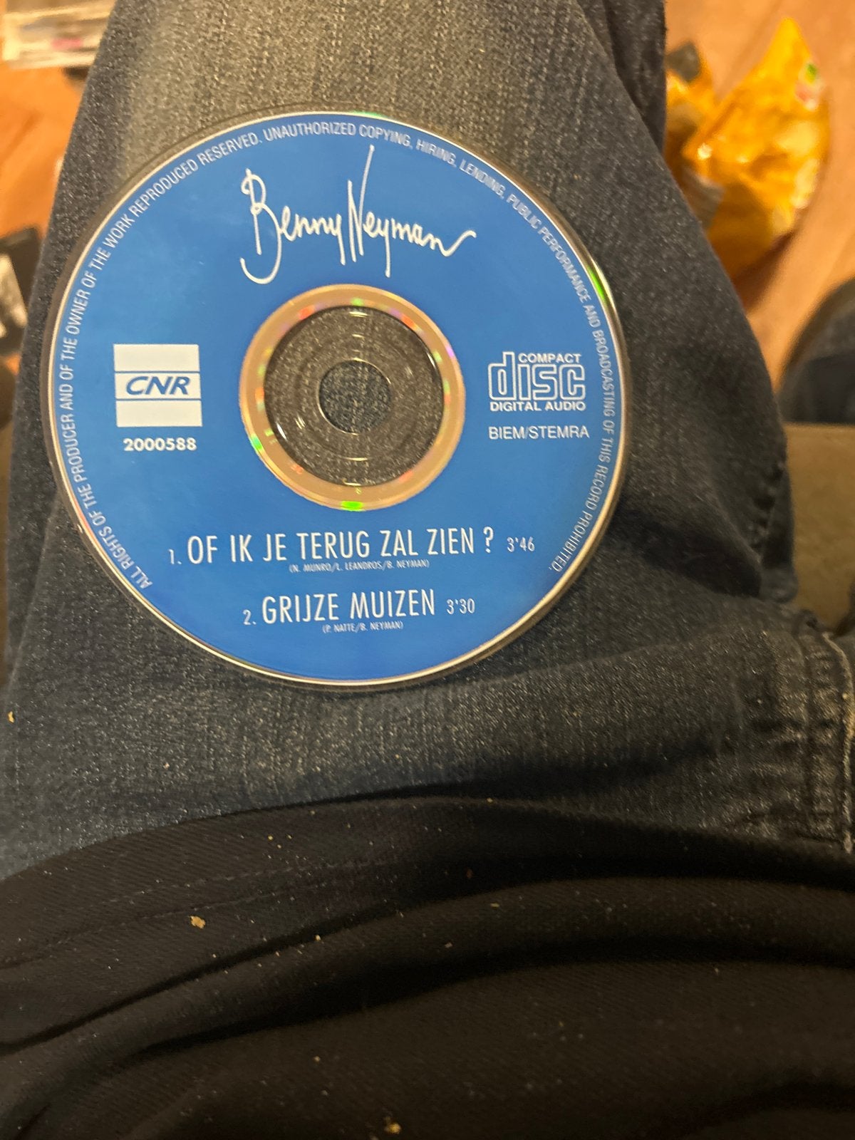 Benny Neyman - Of Ik Je Terug Zal Zien? / Grijze Muizen CD, Cd's en Dvd's, Ophalen of Verzenden, Gebruikt, Schlager