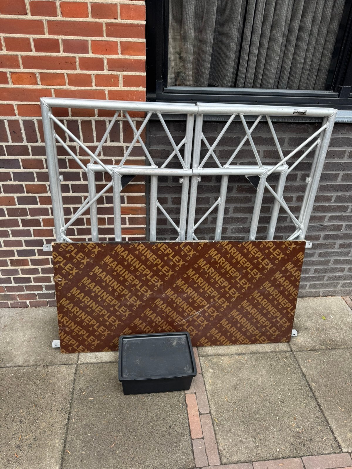 Professionele opklapbare Truss DJ Booth, Muziek en Instrumenten, Dj-sets en Draaitafels, Ophalen of Verzenden, Zo goed als nieuw