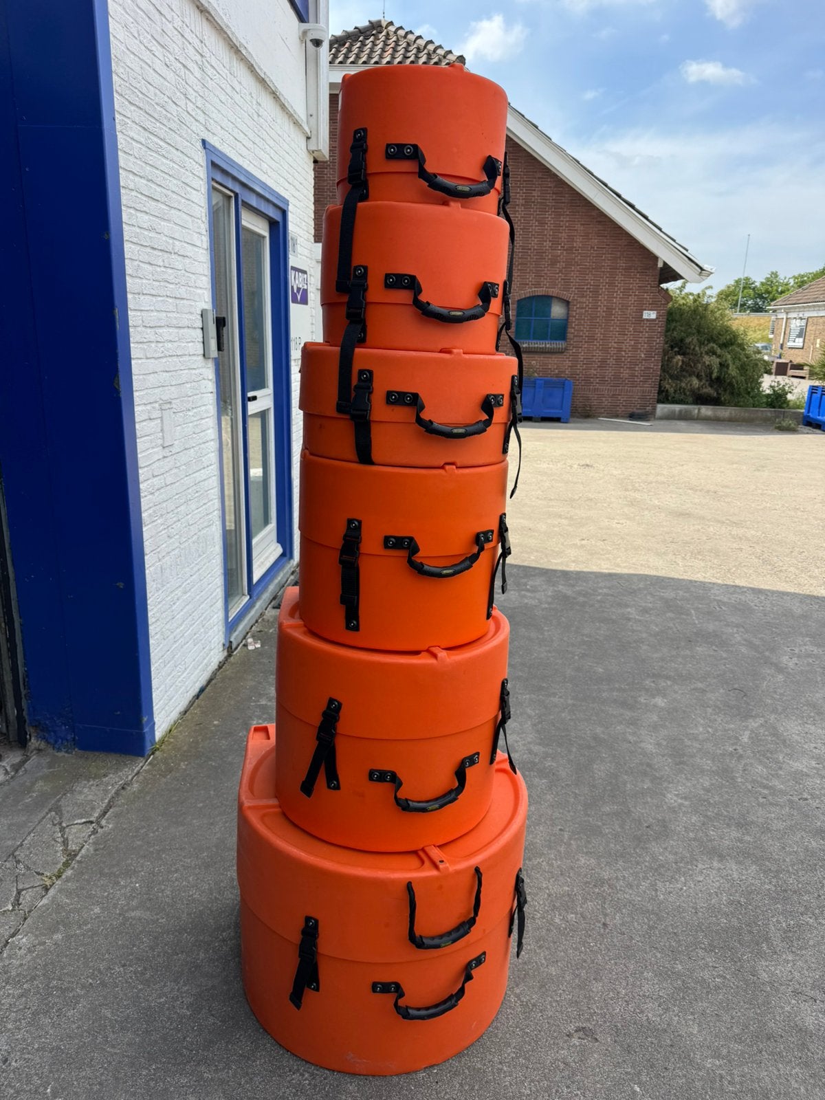 Hardcase Drum Case Set, Muziek en Instrumenten, Ophalen, Zo goed als nieuw, Overige instrumenten