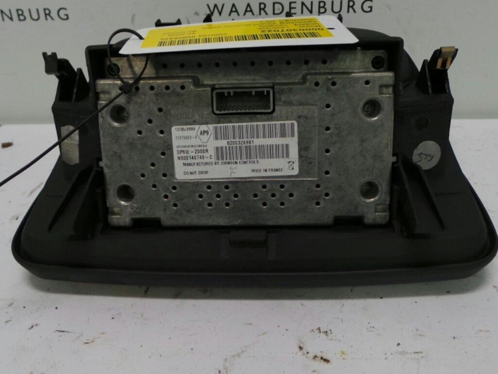 RENAULT LAGUNA INFORMATIE DISPLAY 2006, Ophalen of Verzenden, Gebruikt, Stiba lid