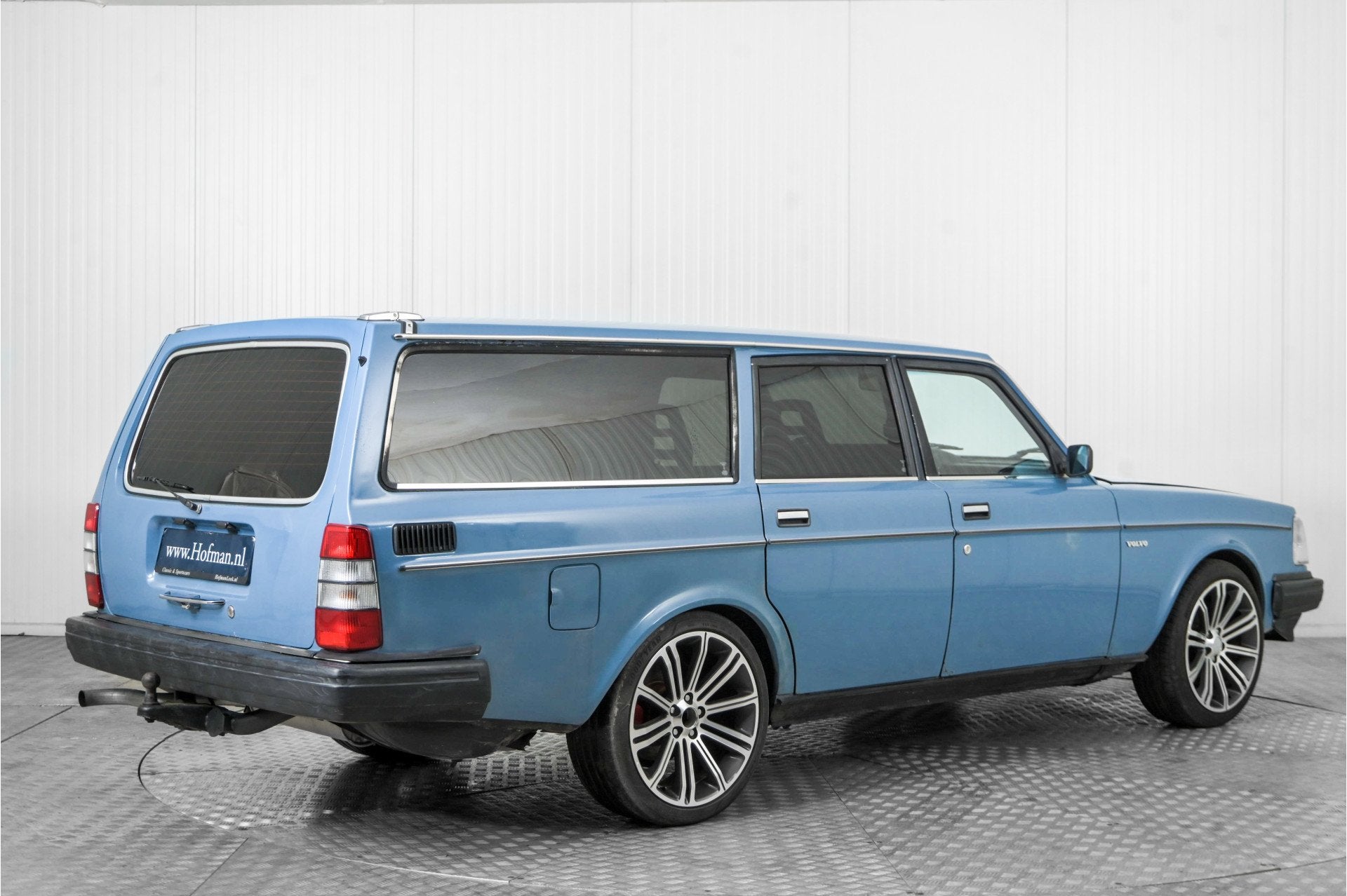 Volvo 245 2.3 met vijfbak (bj 1980), Auto's, Gebruikt, Overige modellen, Blauw, Handgeschakeld