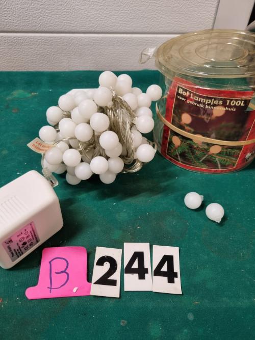 kerstlampjes bollen verschillende standen [b244], Diversen, Kerst, Ophalen of Verzenden, 'T Olde Gre-j, Info@toldegrej.nl, Endepoelstraat 20f Didam