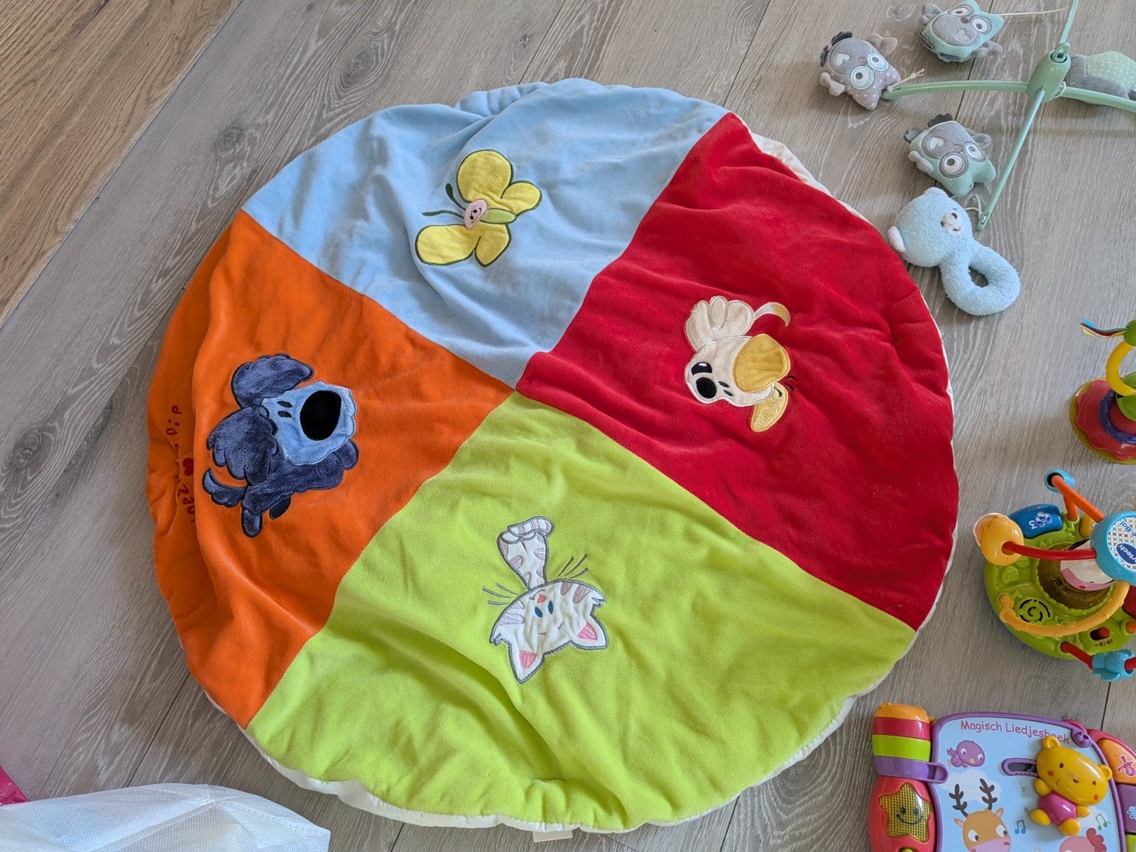 baby speelgoed, Ophalen
