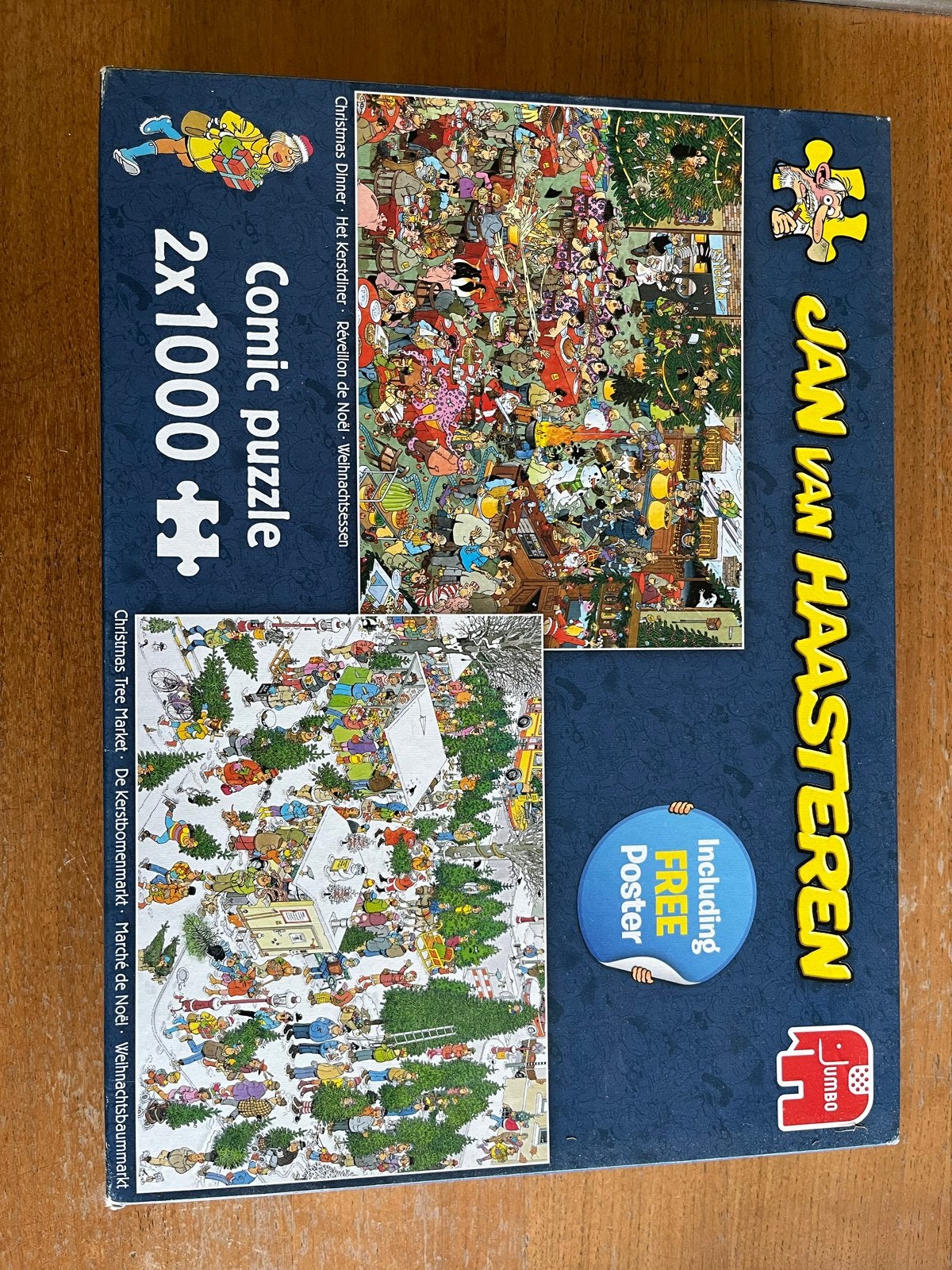Jan van Haasteren Puzzels - Diverse modellen, Hobby en Vrije tijd, Ophalen, 500 t/m 1500 stukjes, Gebruikt, Legpuzzel