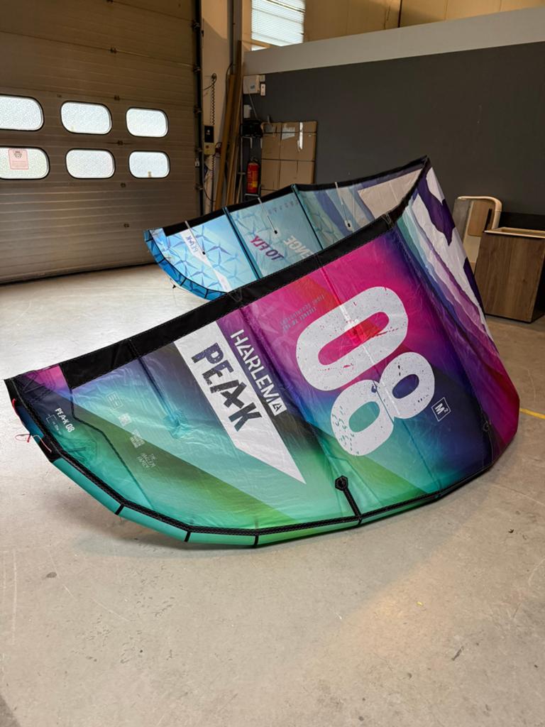 Nieuwe harlem peak 8m te koop., Geen board, Ophalen, Zo goed als nieuw