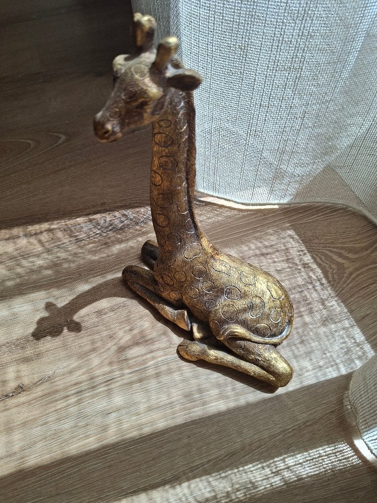 Giraffe beeldje, Overige materialen, Overige stijlen, Ophalen of Verzenden, Zo goed als nieuw