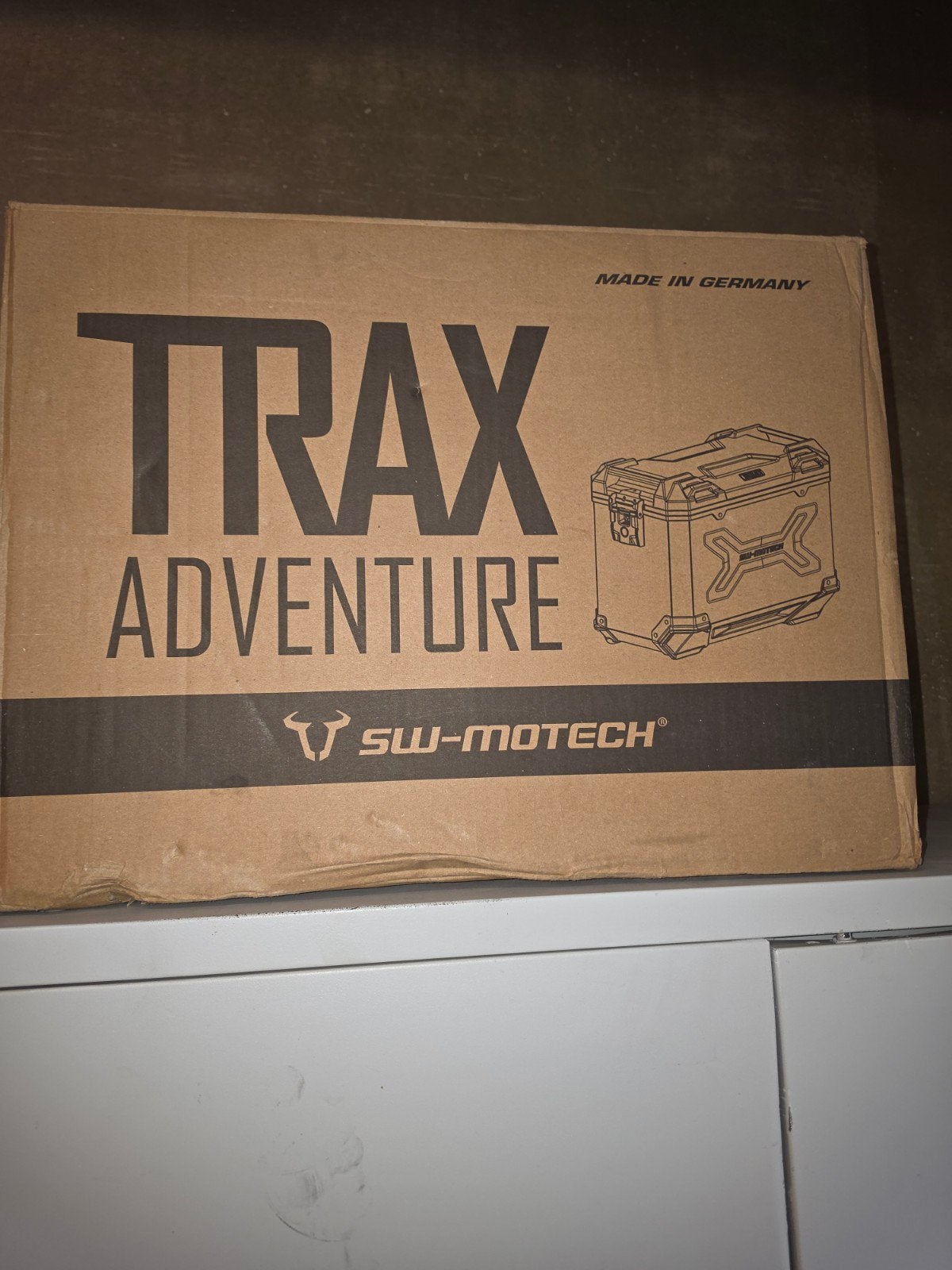SW-Motech TRAX ADV 45L Zwarte Aluminium Zijkoffer, Ophalen of Verzenden, Nieuw