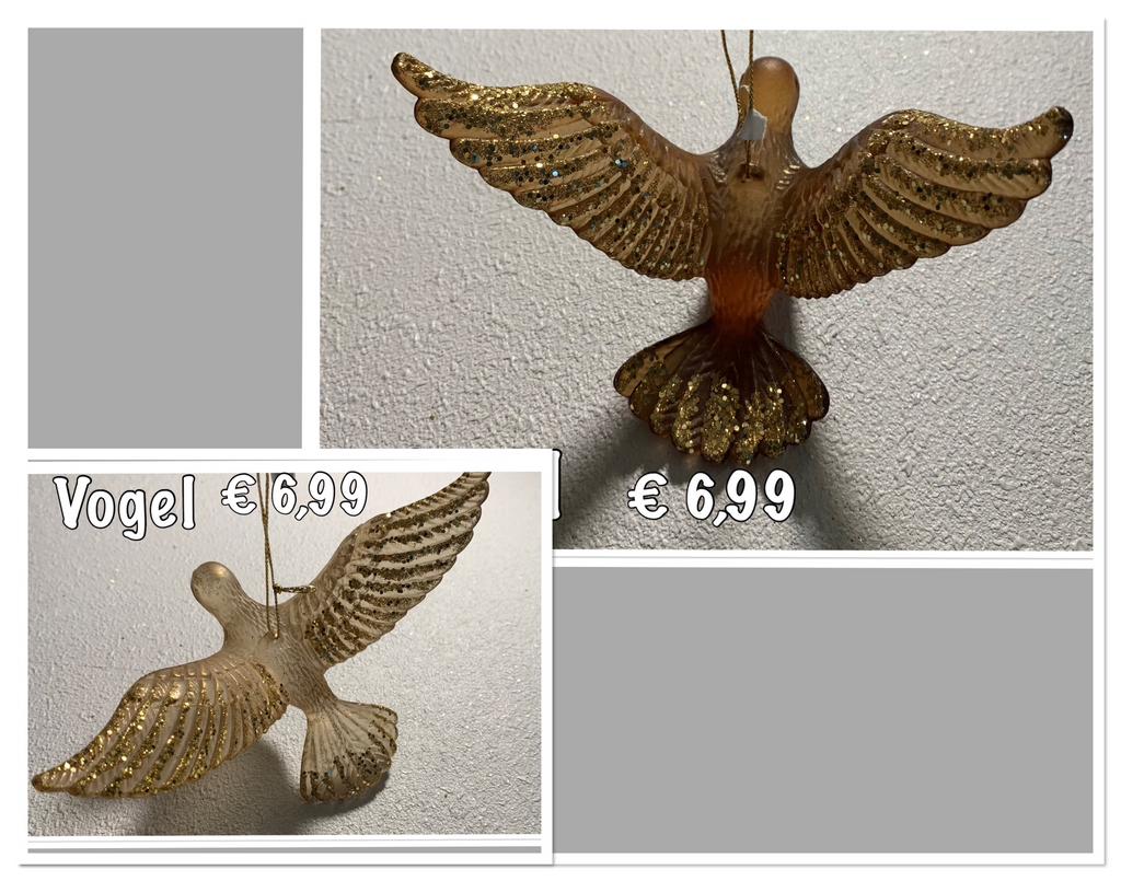 Vogel hangers van kurt adler, Diversen, Kerst, Ophalen of Verzenden, Nieuw