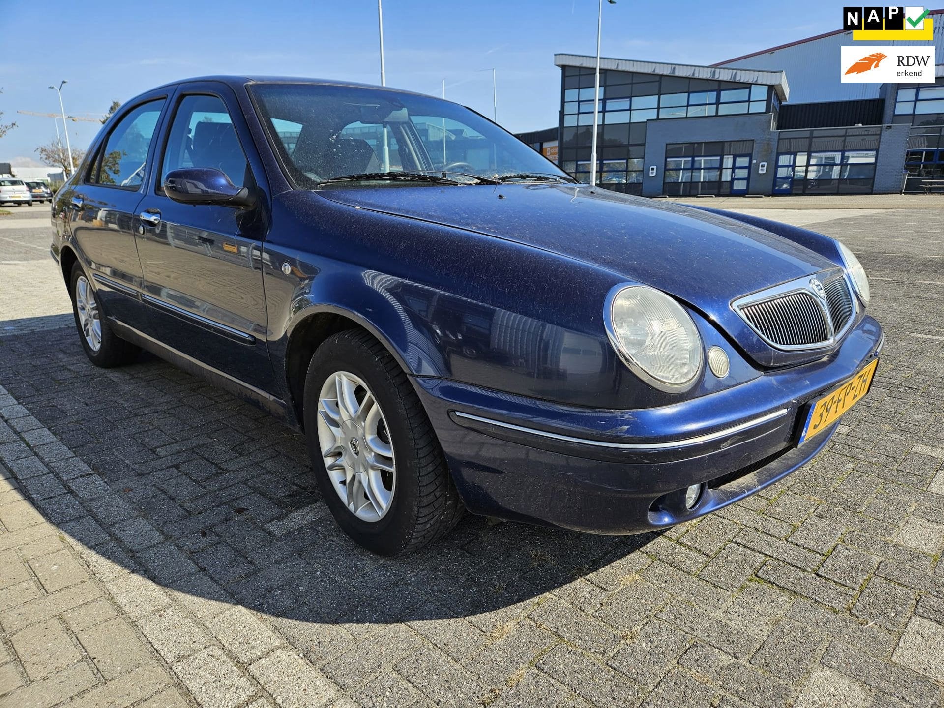 Lancia Lybra 1.8-16V Business/151.645 KM/Airco/Apk 24-09-202, Auto's, Lybra (SW), Stof, Gebruikt, Origineel Nederlands