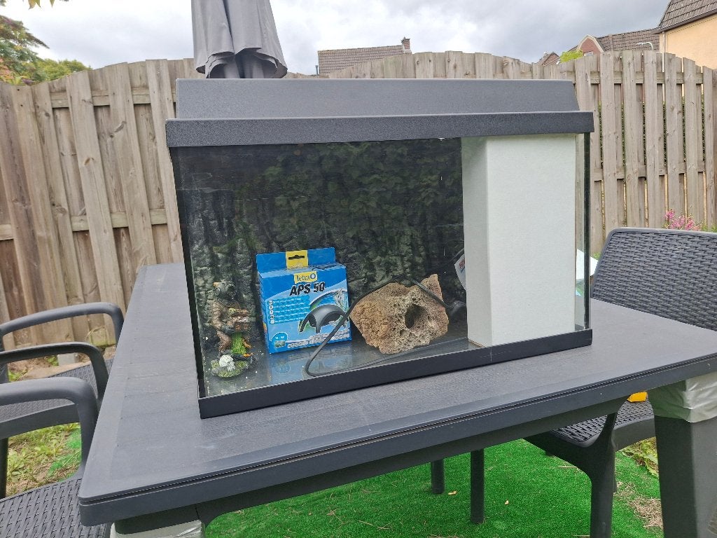 Aquarium, Ophalen of Verzenden, Zo goed als nieuw, Leeg aquarium, Juwel