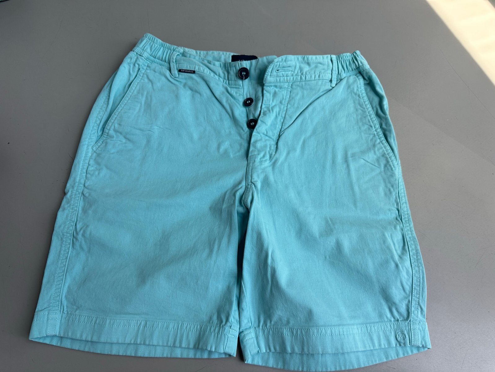 Mr Marvis korte broek maat S, Kleding | Heren, Ophalen of Verzenden, Zo goed als nieuw, Maat 46 (S) of kleiner, Blauw