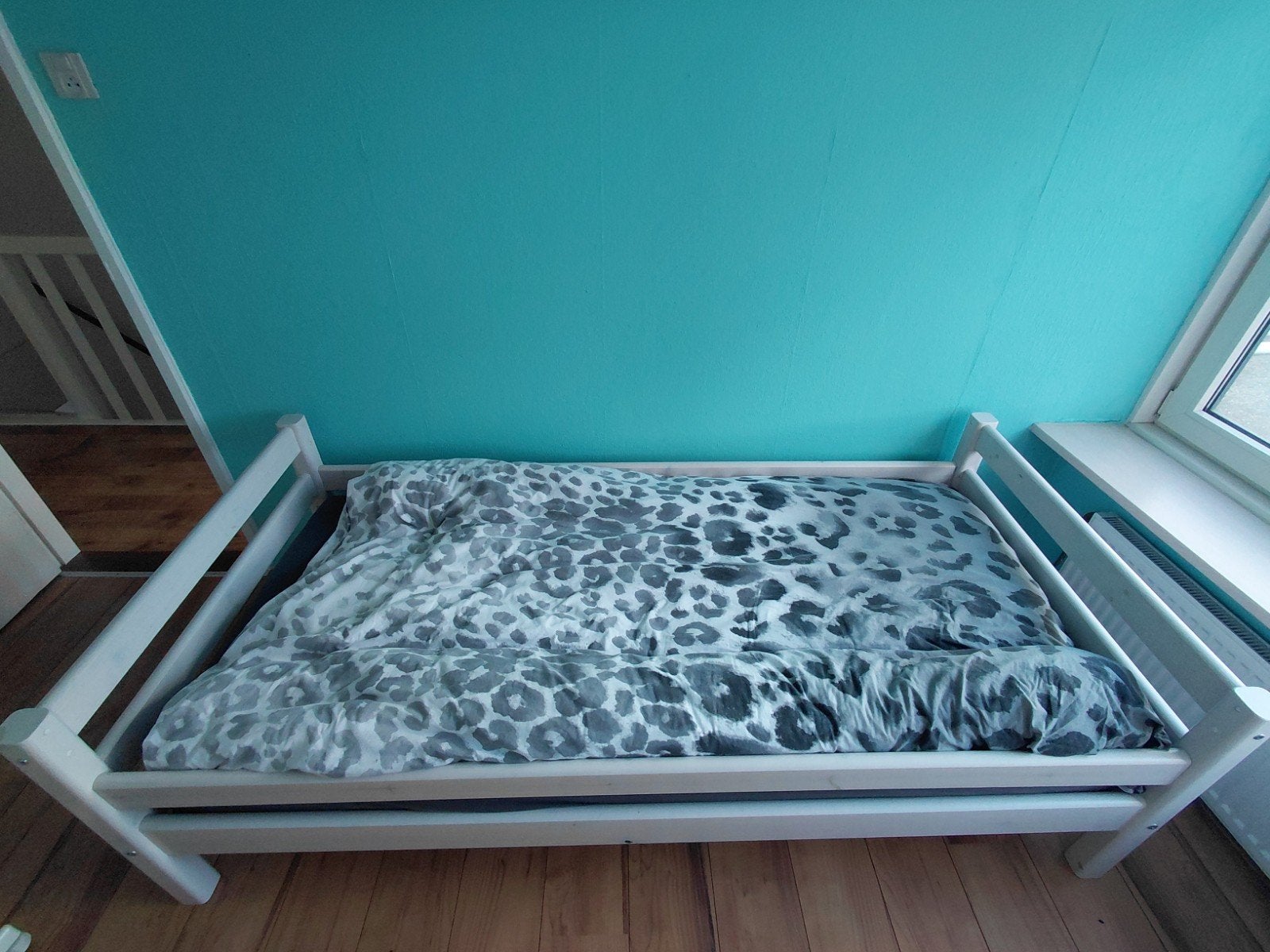 Flexa kinderbed met lattenbodem, Ophalen, Gebruikt, 70 tot 85 cm, Lattenbodem