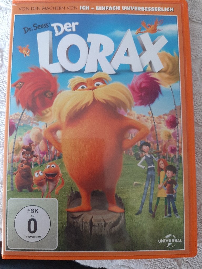 Dvd - Dr.Seuss, der Lorax, Cd's en Dvd's, Alle leeftijden, Ophalen of Verzenden, Zo goed als nieuw, Familie