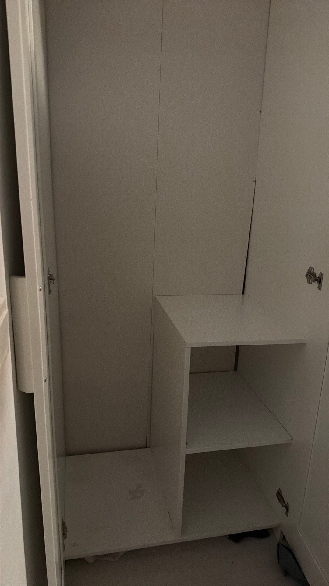 IKEA BRIMNES kledingkast – wit – 2 deuren, Ophalen, Gebruikt, 100 tot 150 cm, 150 tot 200 cm
