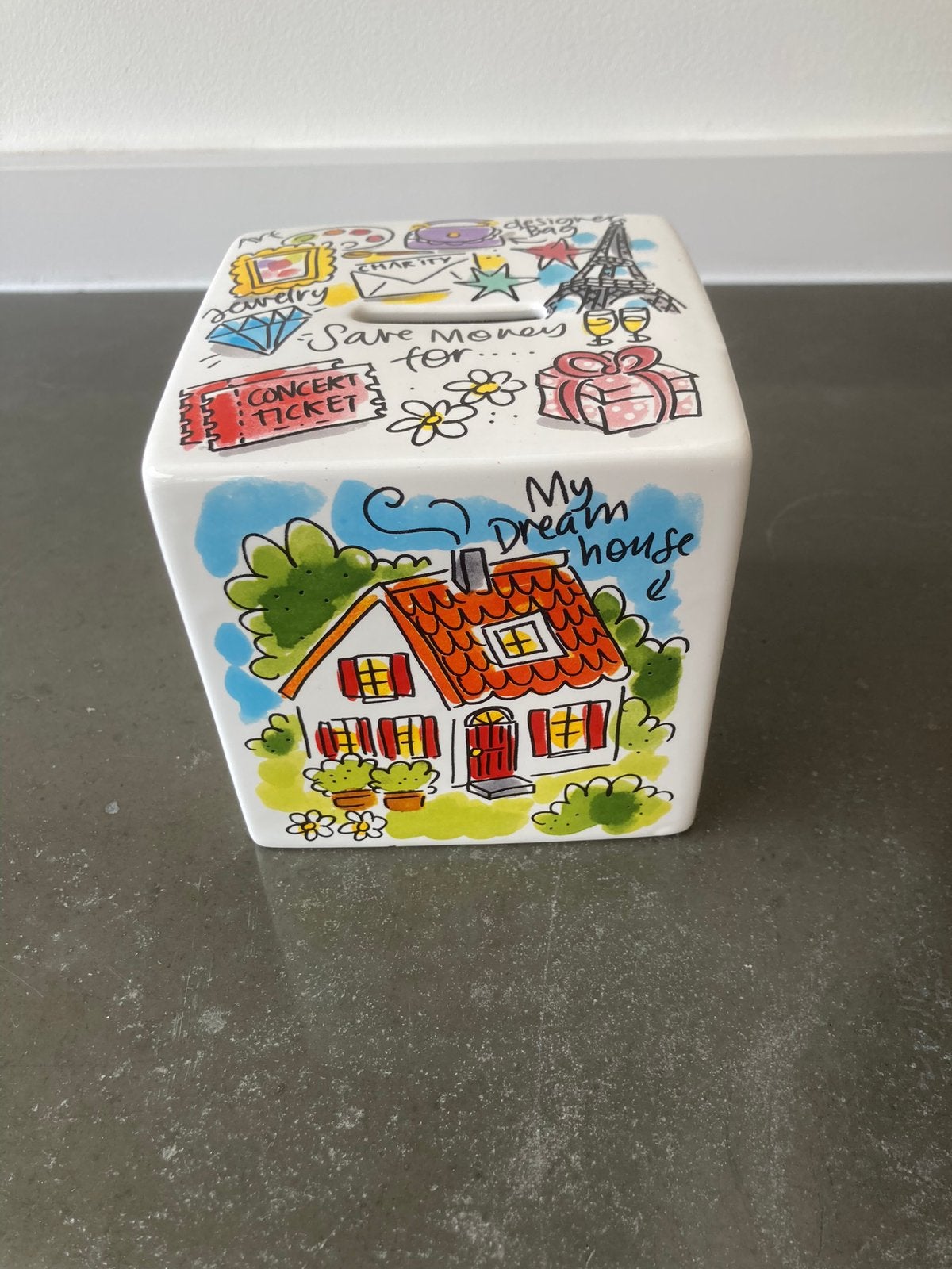 Blond Amsterdam spaarpot - Sare money For…, Ophalen, Overige typen, Nieuw, Aardewerk