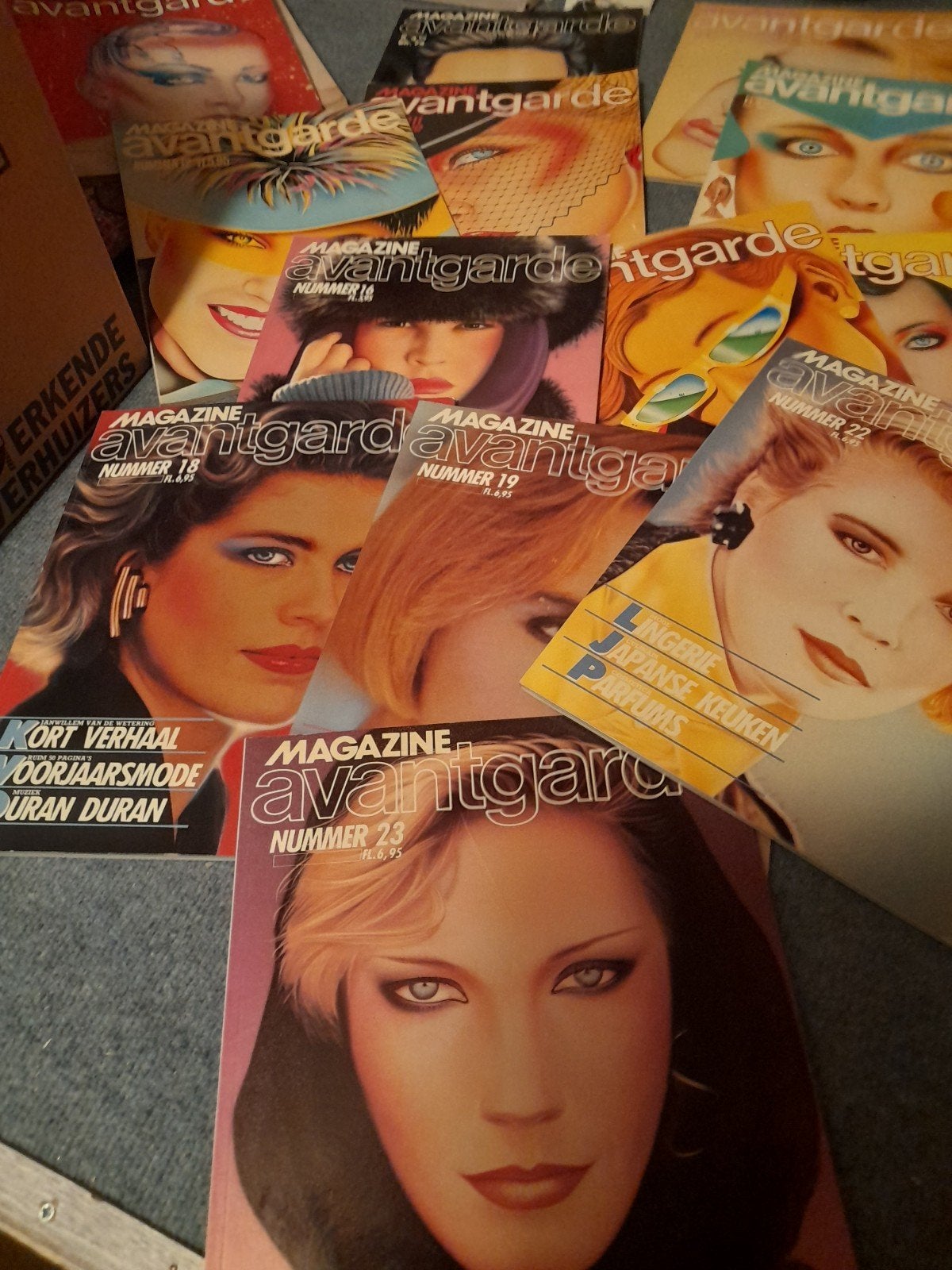 Vintage Avantgarde Magazines - Diverse Nummers, Boeken, Ophalen of Verzenden, Gelezen, Glossy