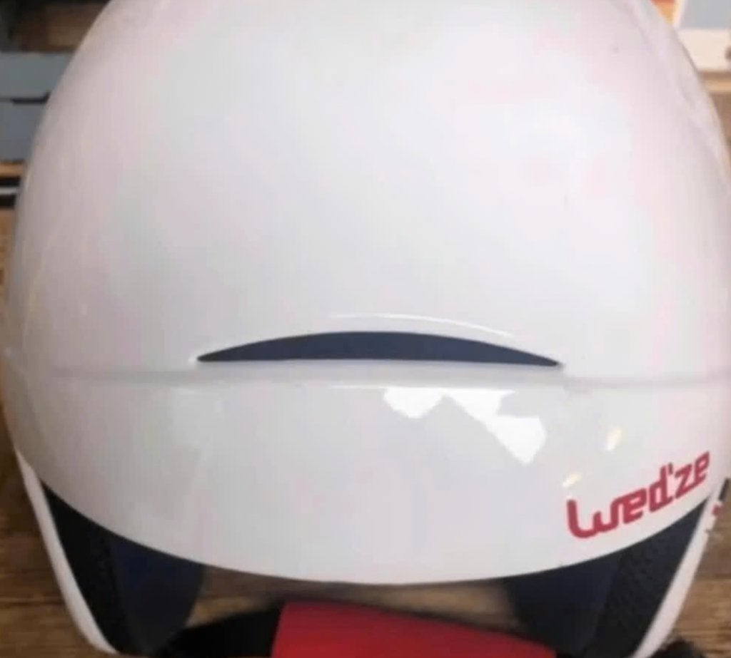 Declathon Wed'ze - skihelm - wit - maat 48-52, Overige merken, Overige typen, Ophalen of Verzenden, Zo goed als nieuw