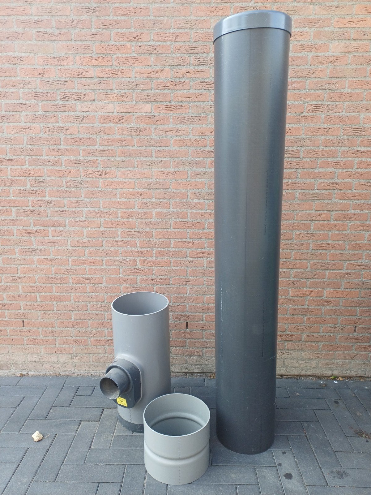 Nieuw PVC straatkolk onderbak afvoerbuis, Ophalen, Afvoer, Pvc, Nieuw