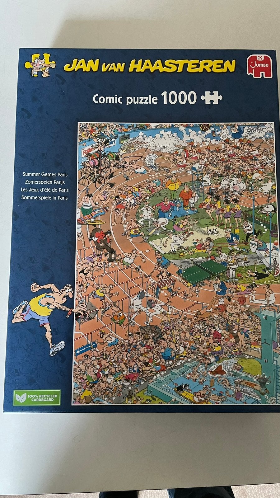 Zomerspelen Parijs van Jan van Haasteren, Ophalen, 500 t/m 1500 stukjes, Zo goed als nieuw