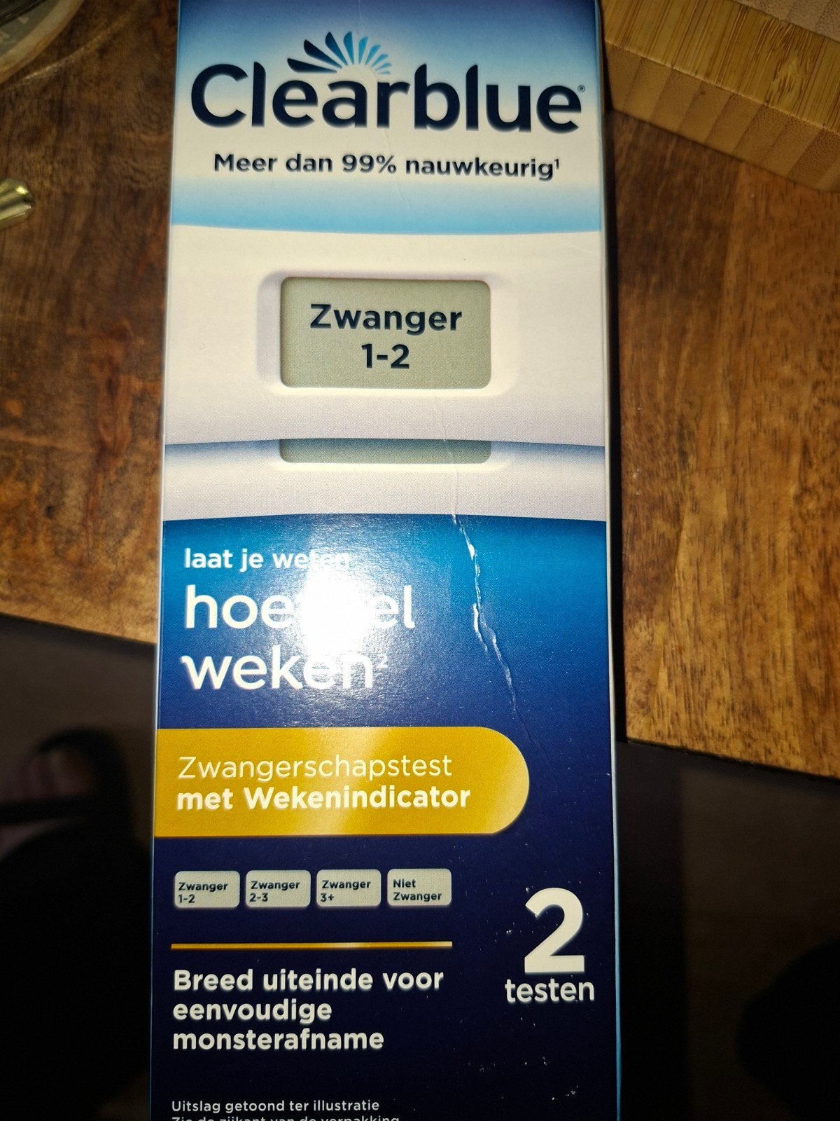Clearblue Zwangerschapstest met Wekenindicator - Nieuw, Ophalen, Nieuw