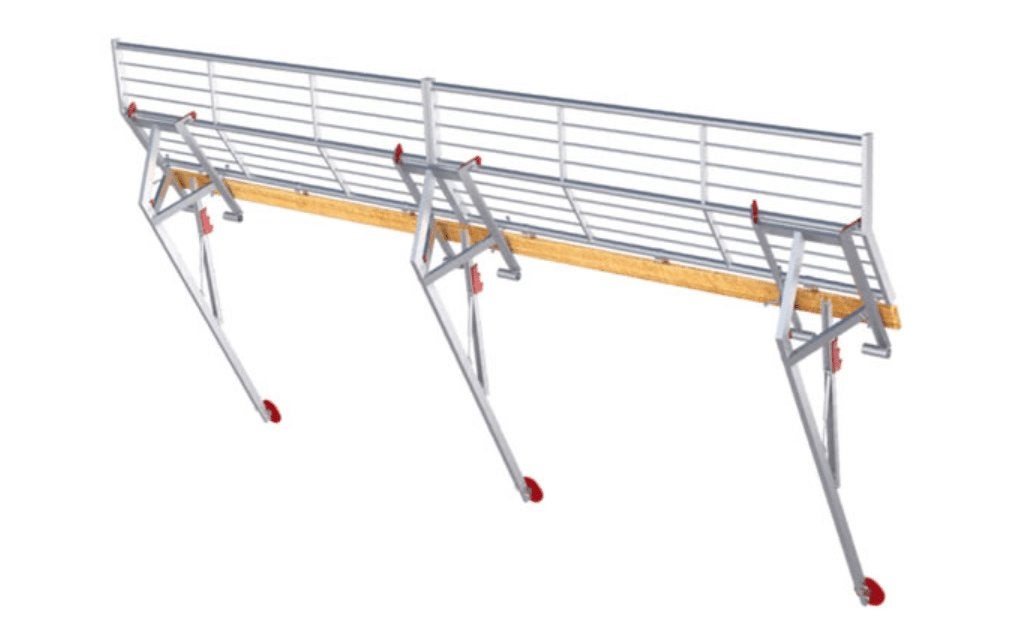 RSS Dakrandbeveiliging 9 meter Hellend Dak set, Ophalen, Zo goed als nieuw, Overige typen, Minder dan 2 meter