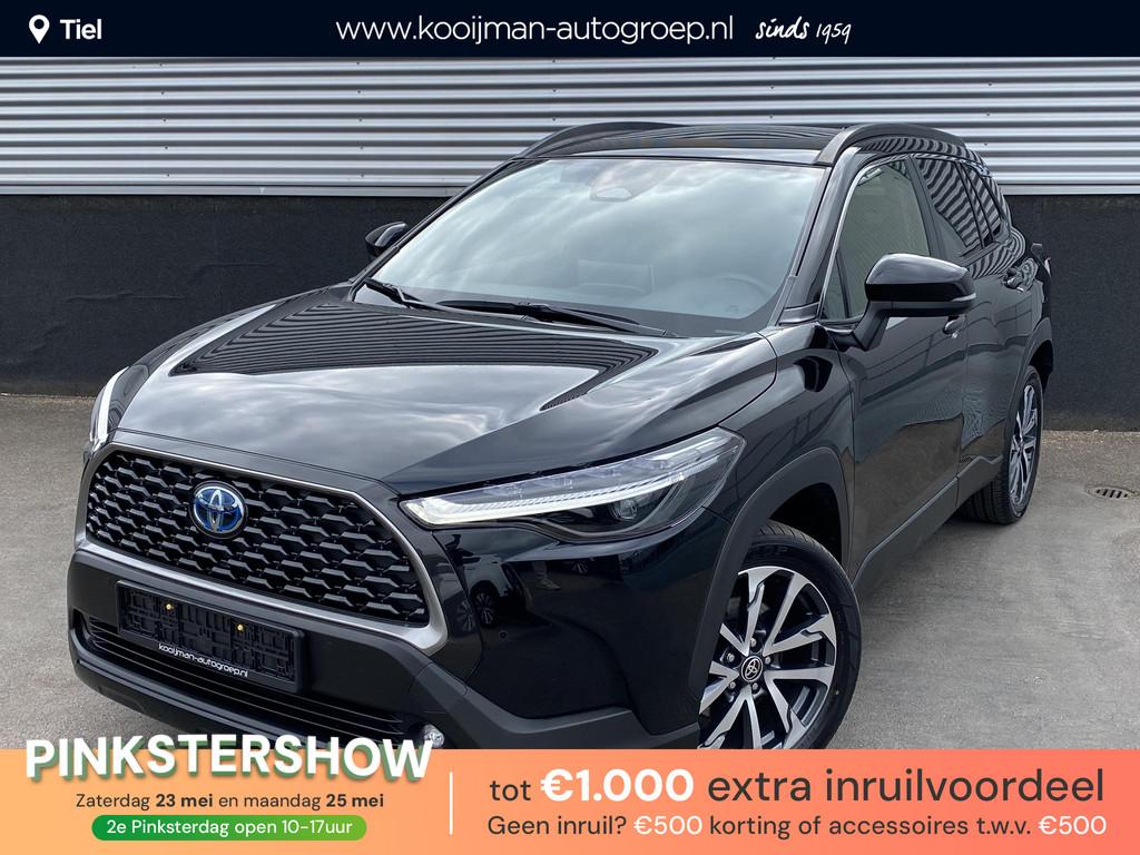 Toyota Corolla Cross Hybrid 200 Style edition Panoramadak, D, 196 pk, Gebruikt, 4 cilinders, Zwart