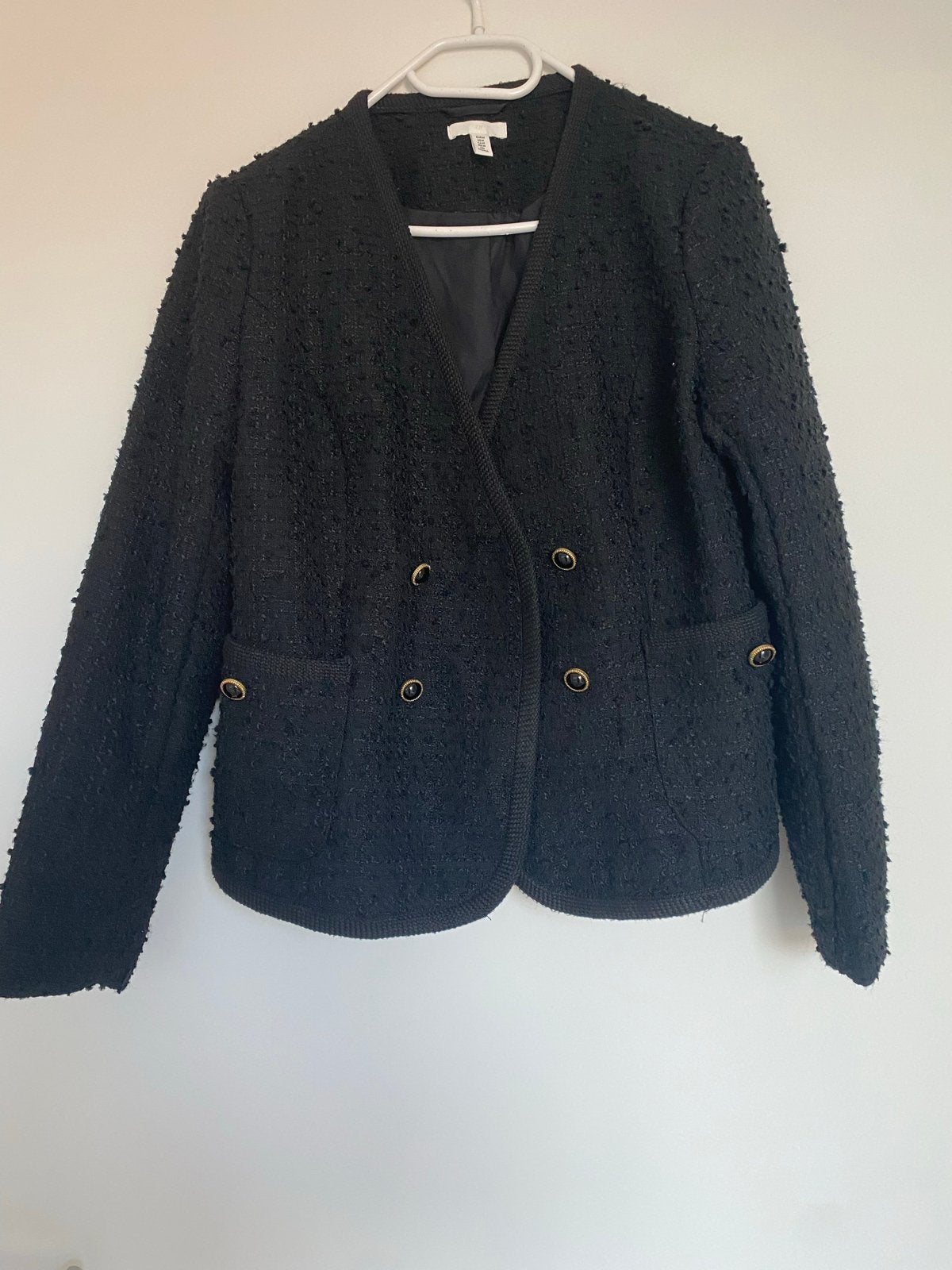 Dames blazer H&M, Zwart, Nieuw, Jasje, Ophalen