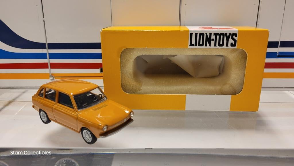 Lion Toys Lion Cars DAF 44 Stationcar Yellow, Overige merken, Auto, Ophalen of Verzenden, Zo goed als nieuw