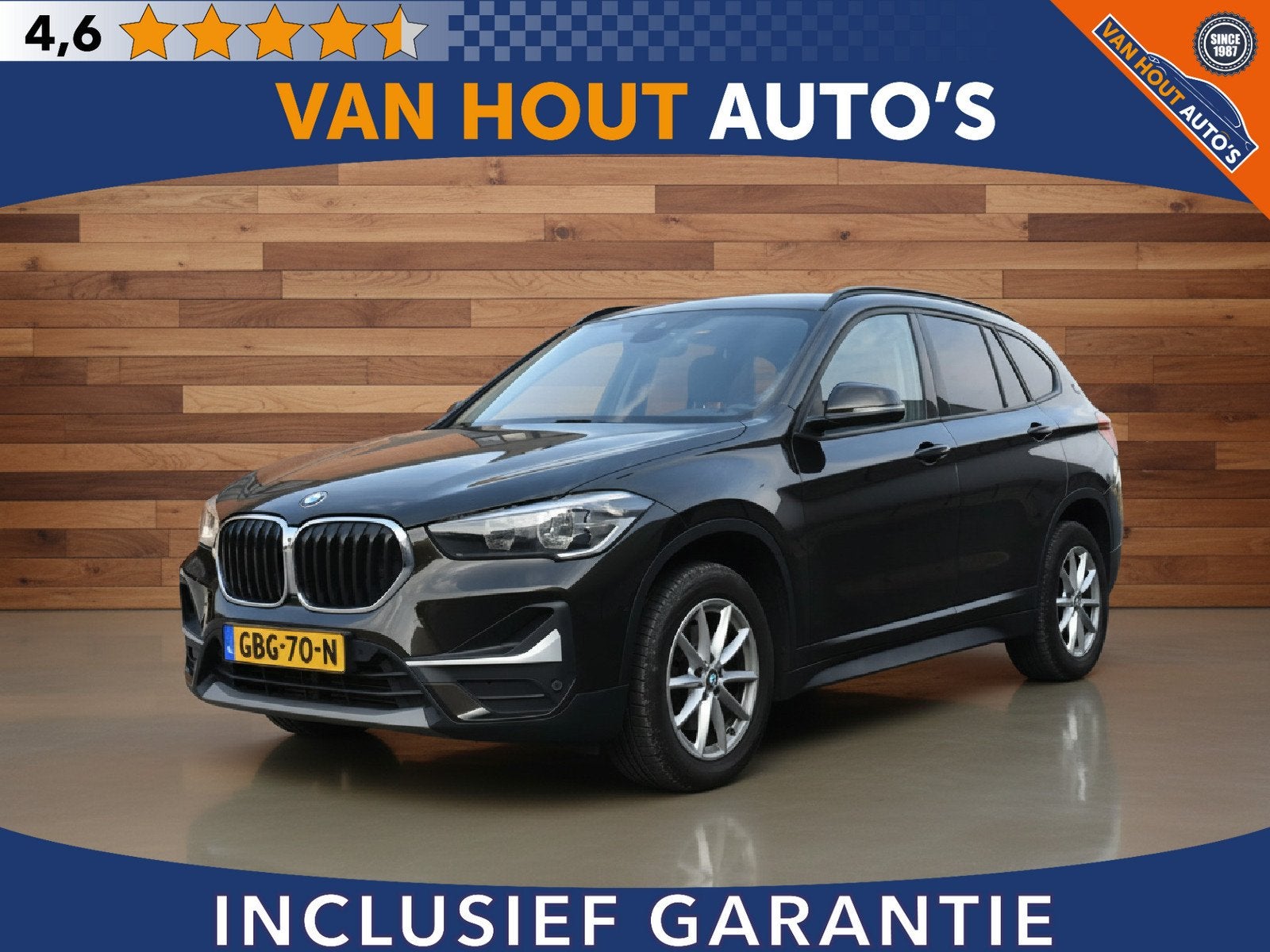 BMW X1 sDrive18d High Executive (bj 2019, automaat), 136 pk, 4 cilinders, Leder, Diesel