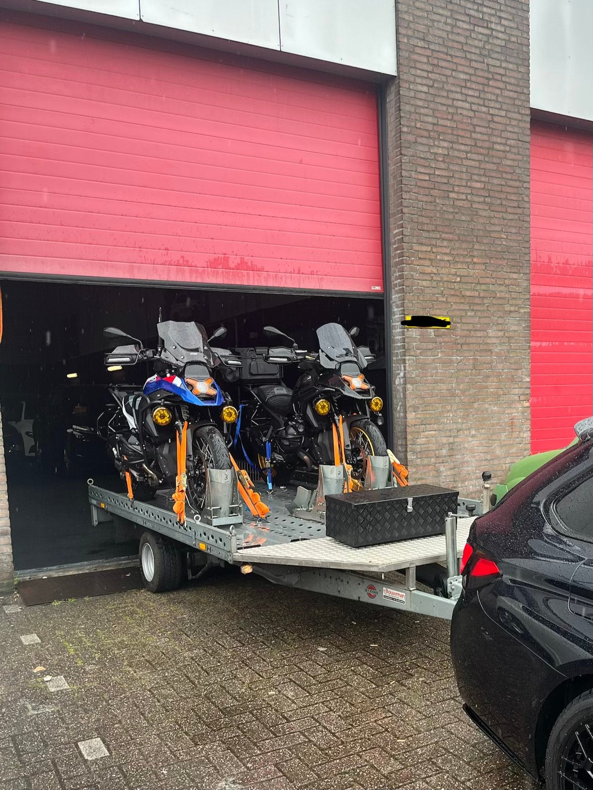 ️ ✅🏍️ TE HUUR Motortrailer Motoraanhanger 3 Motoren huren, Ophalen