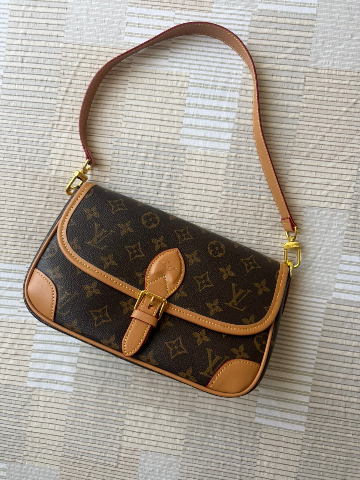 Louis Vuitton tas, Ophalen of Verzenden, Zo goed als nieuw, Bruin