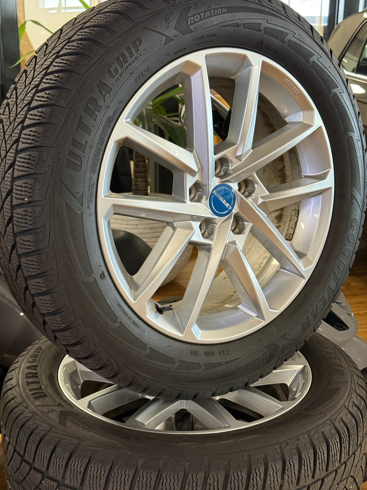 Borbet Velgen 18” | Renault Austral Winter | Banden & Velgen, Ophalen, 18 inch, Gebruikt, Velg(en)