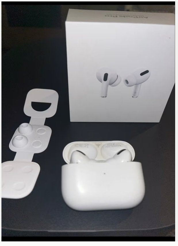 Apple AirPods Pro (1e generatie) met oplaadcase, Audio, Tv en Foto, Koptelefoons, In-ear, Ophalen of Verzenden, Zo goed als nieuw