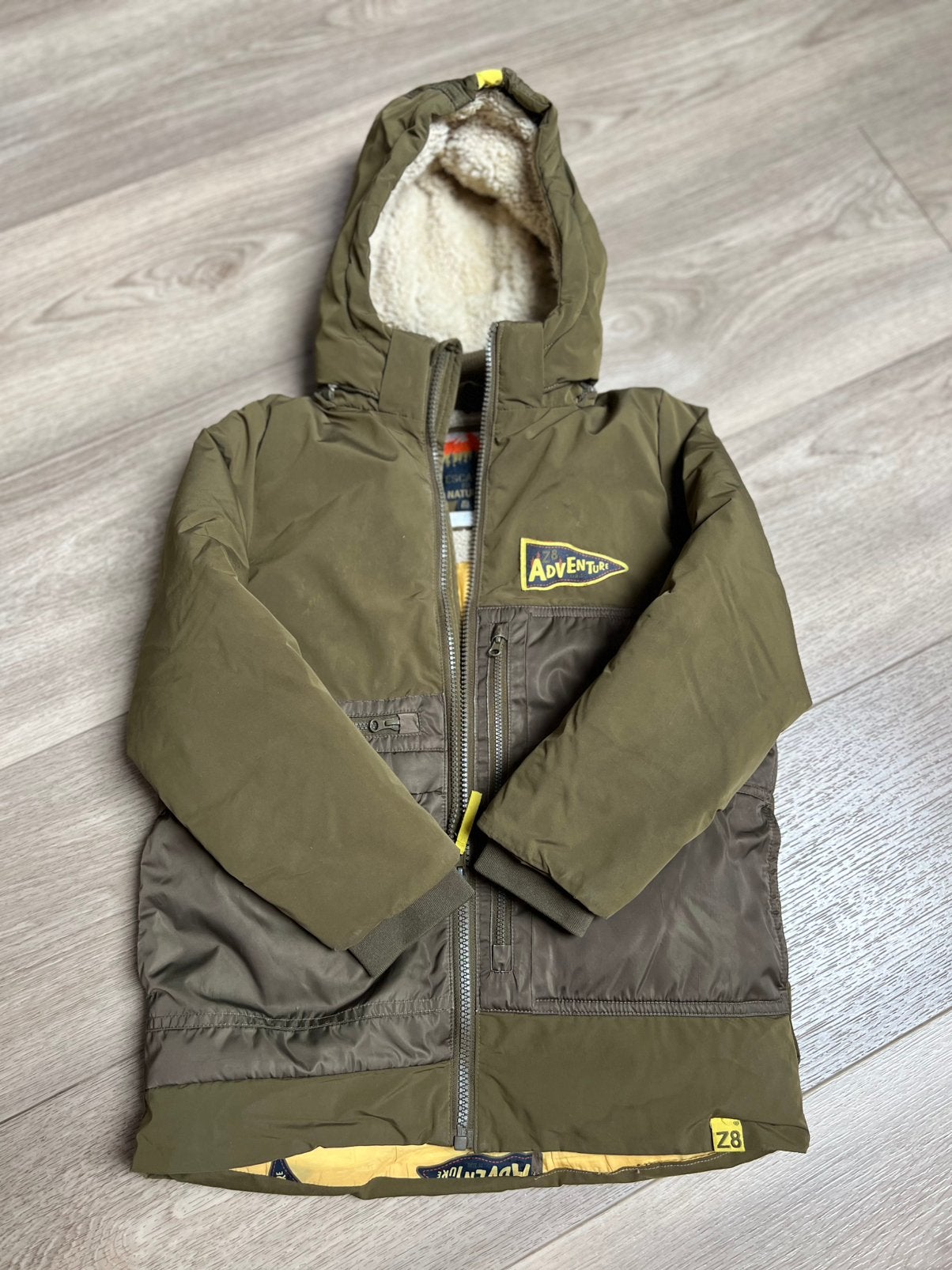 Z8 winterjas maat 116/122, Ophalen of Verzenden, Gebruikt, Jongen, Jas