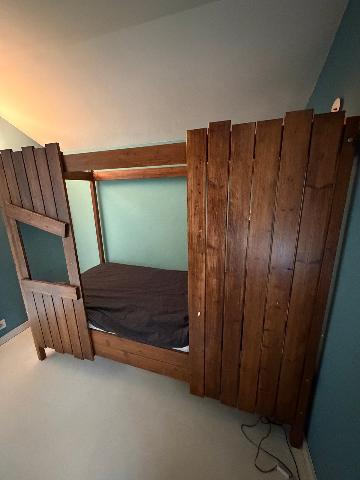 Beschut  bed boor opgeoeient kind, Ophalen, 70 tot 85 cm, Zo goed als nieuw, Matras