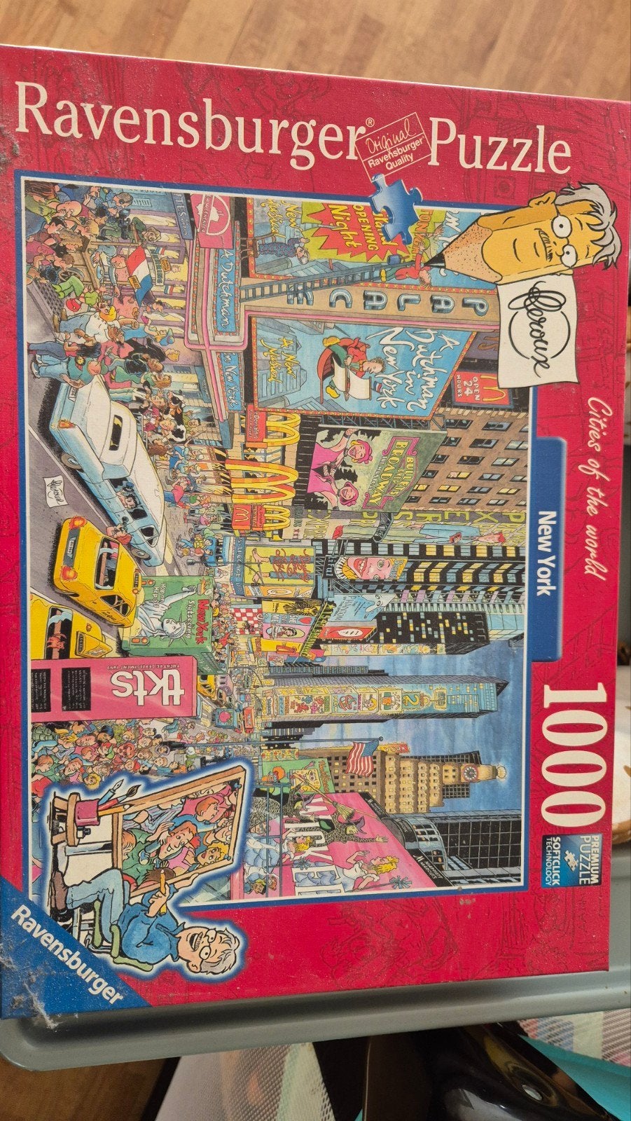 Ravensburger Legpuzzel New York 1000 stukjes, Ophalen, Gebruikt