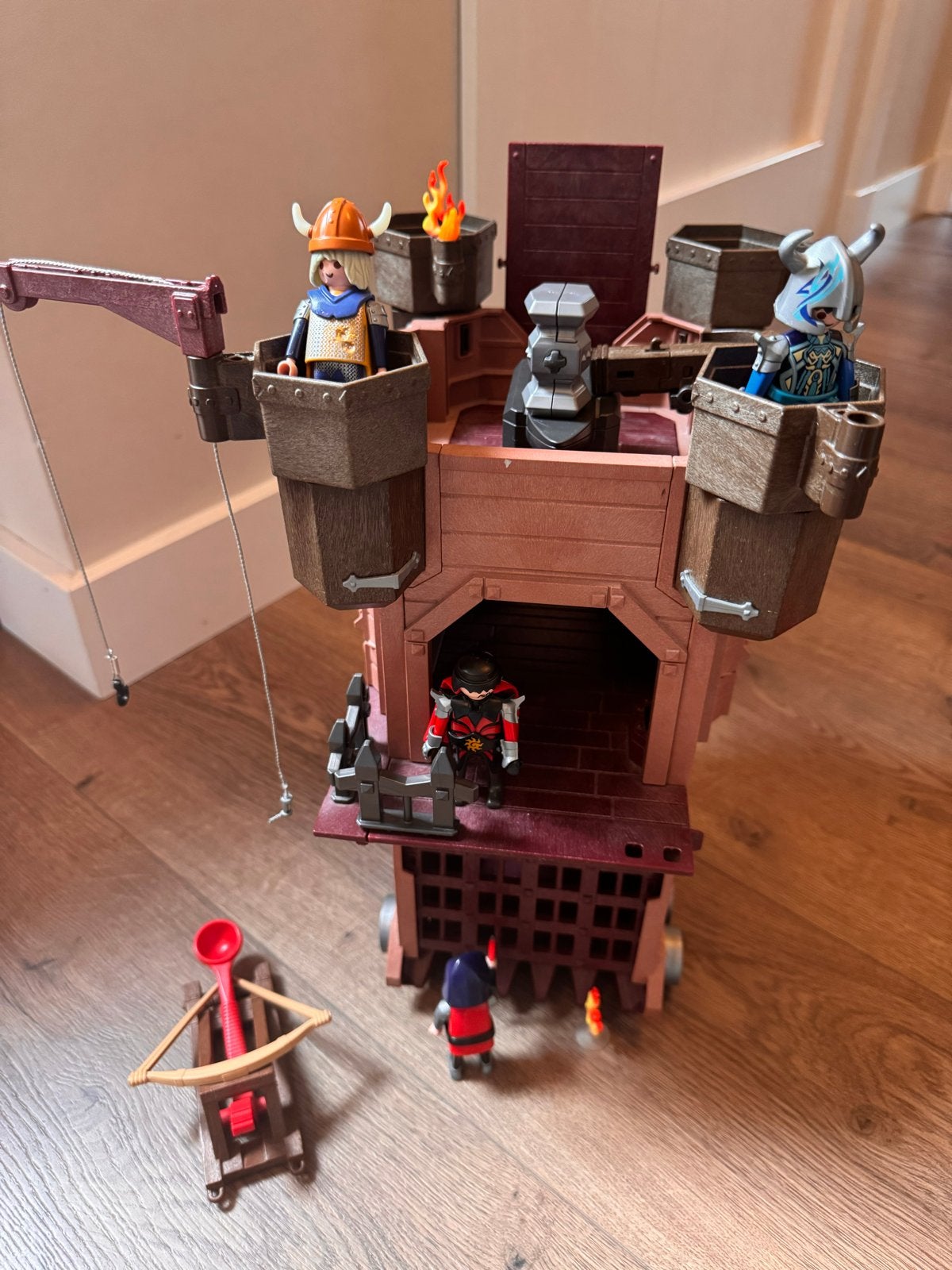 Playmobil Ridderfort met Figuren en Accessoires, Ophalen of Verzenden, Gebruikt