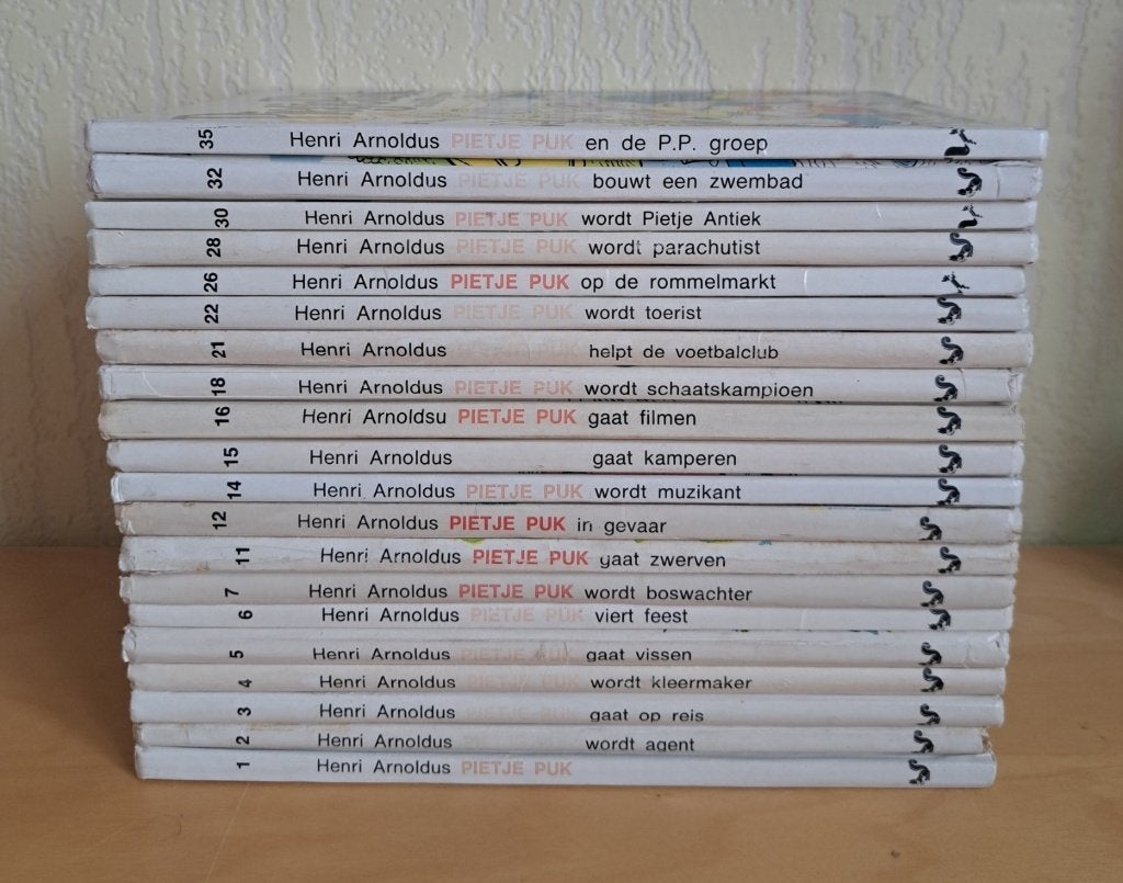 Henri Arnoldus - Pietje Puk - 20 boekjes, Ophalen of Verzenden, Gelezen, Henri Arnoldus, Fictie algemeen