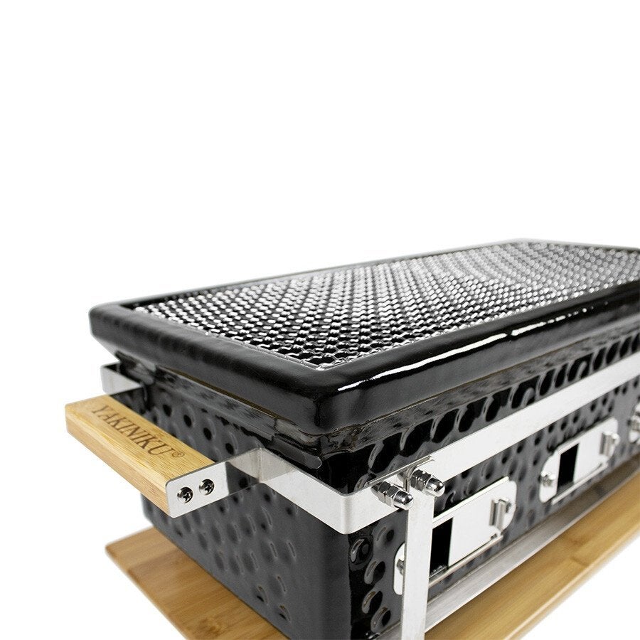 Yakiniku shichirin recht LARGE, Tuin en Terras, Houtskoolbarbecues, Met accessoires, Info@hout-art.nl, Nieuw, Ophalen of Verzenden