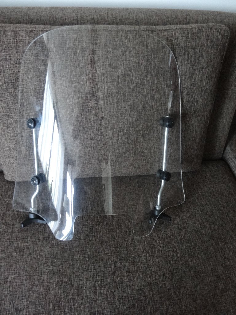 scooterscherm 57x57 cm, Ophalen, Zo goed als nieuw