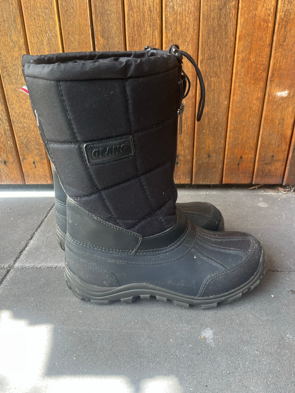 Olang Polare Snowboots - Maat 39/40 - Zwart, Ophalen of Verzenden, Gedragen, Maat 38/40 (M), Overige typen