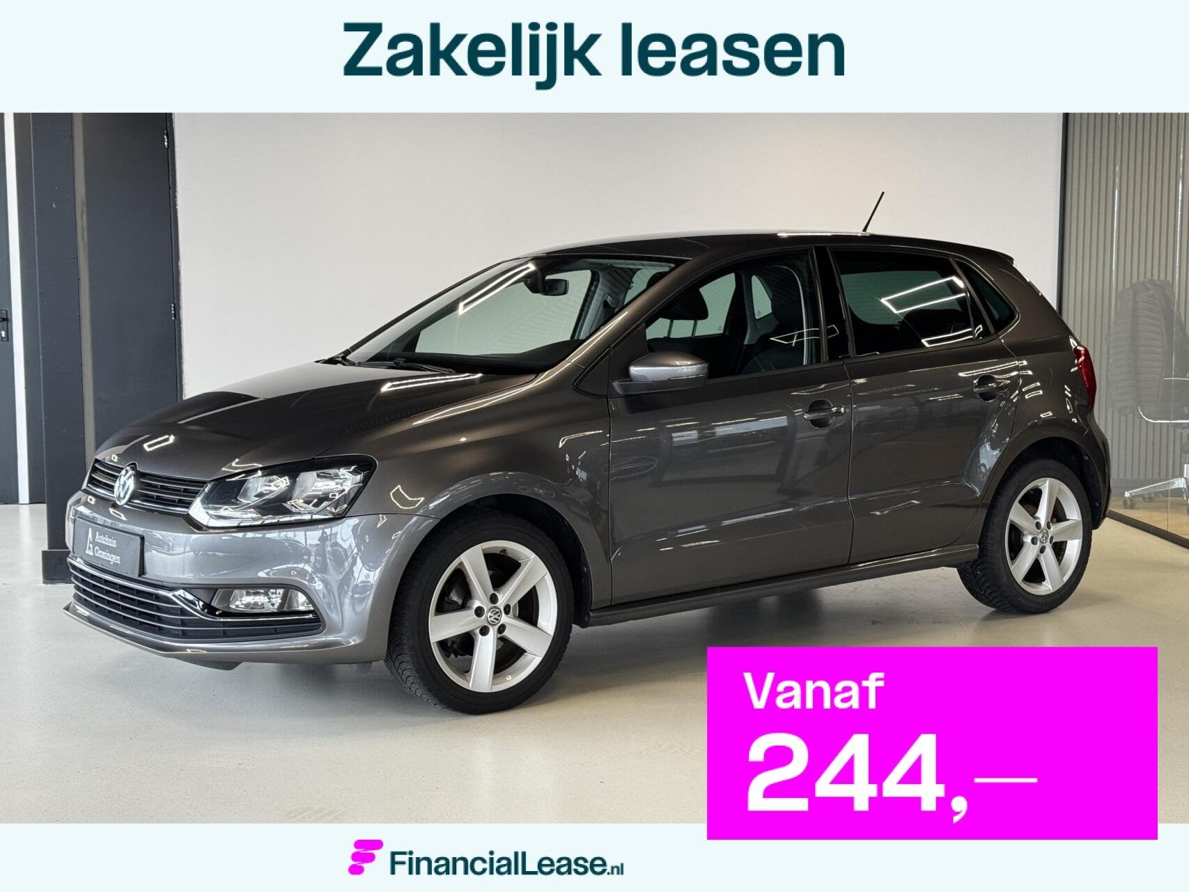 Volkswagen Polo 1.2 TSI Highline Automaat | Climate | Cruise, Stof, 4 cilinders, 1039 kg, Origineel Nederlands