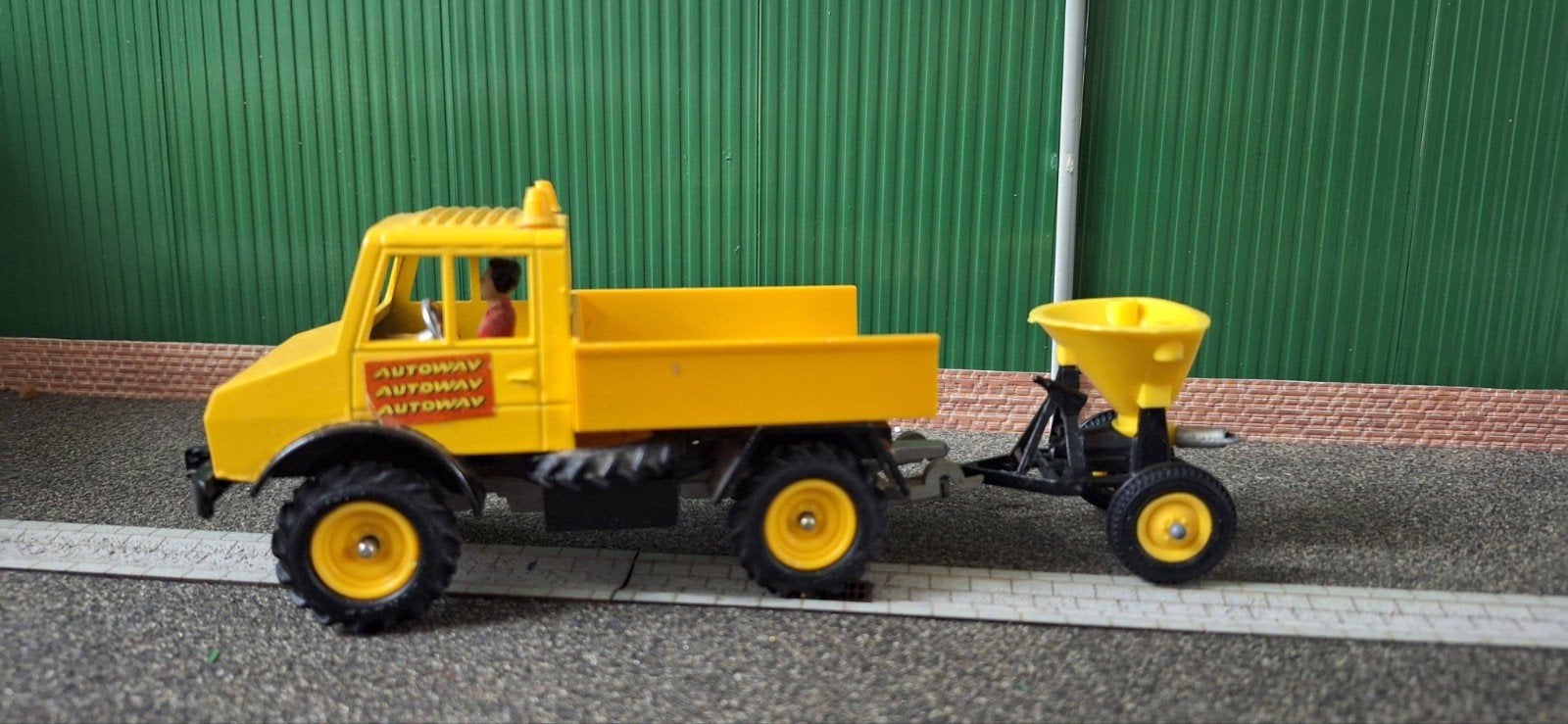 MB Unimog Autoway Britains Siku, Ophalen of Verzenden, Tractor of Landbouw, Britains