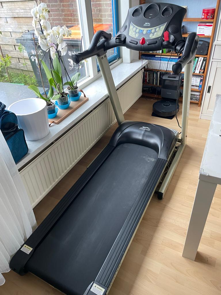 Slazenger Loopband - Perfect voor thuisworkouts, Gebruikt, Ophalen of Verzenden, Metaal, Loopband