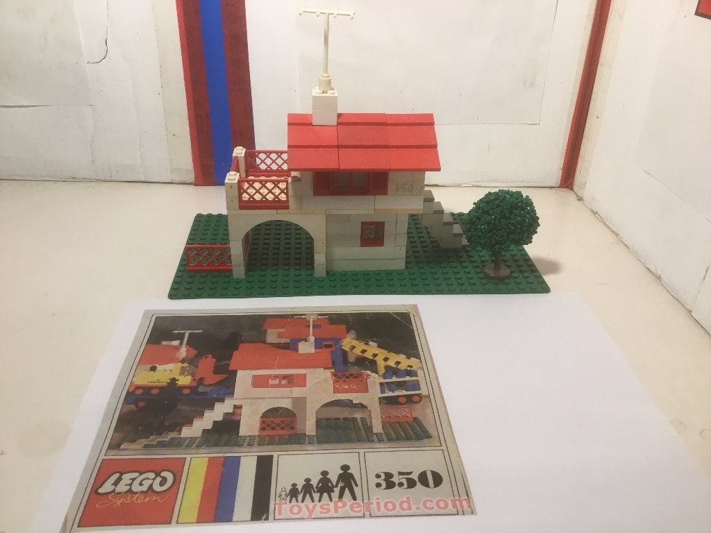Lego set 350 Spaanse villa ( 1971), Gebruikt, Ophalen of Verzenden, Compleet, Complete set