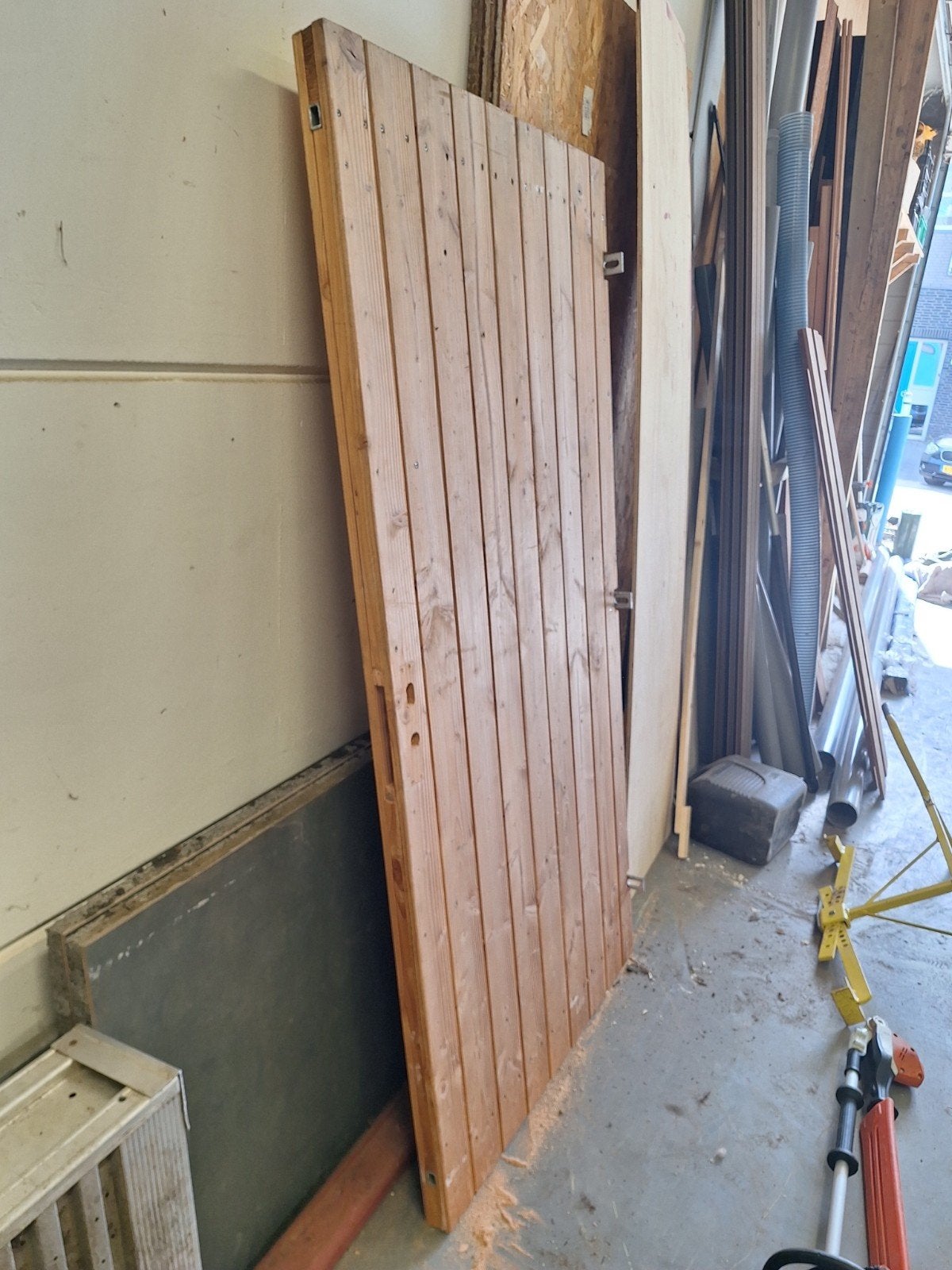 Poortdeur, Ophalen, 1 tot 2 meter, Minder dan 3 meter, Zo goed als nieuw